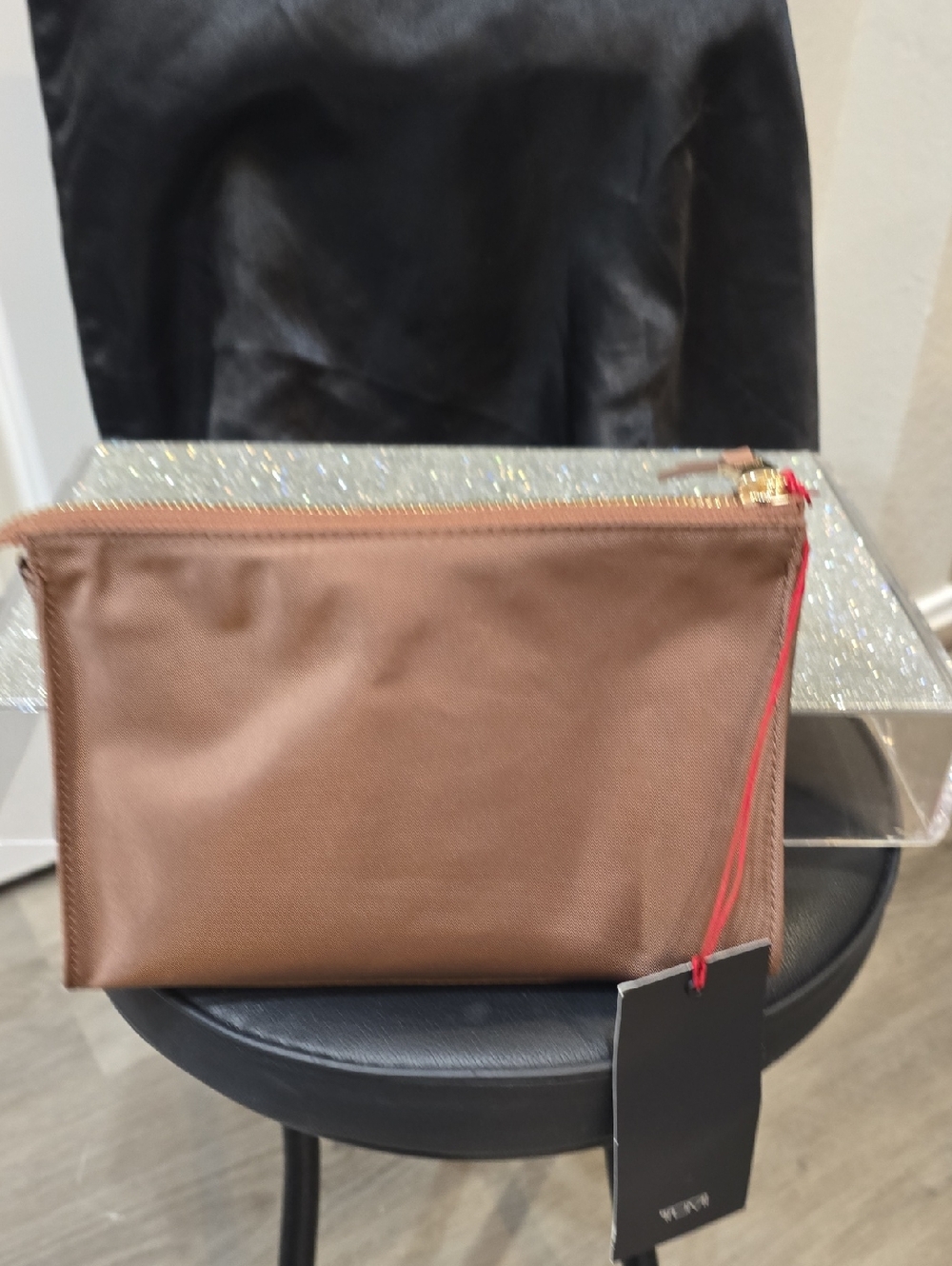 TUMI Vista Small Pouch- Tahini - Picture 7 of 9
